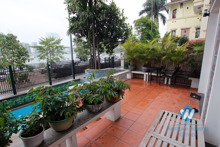 Beautiful house for rent in Westlake area, facing to the lake